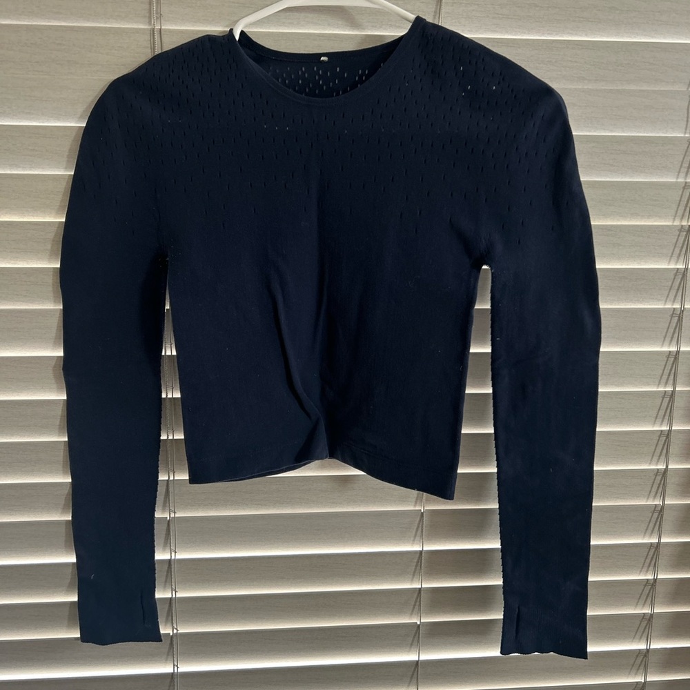 FABLETICS Cropped Long Sleeve Exercise Top